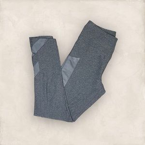 Mondetta Active Workout Leggings Grey Size Medium